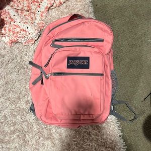 Light pink jansport backpack
